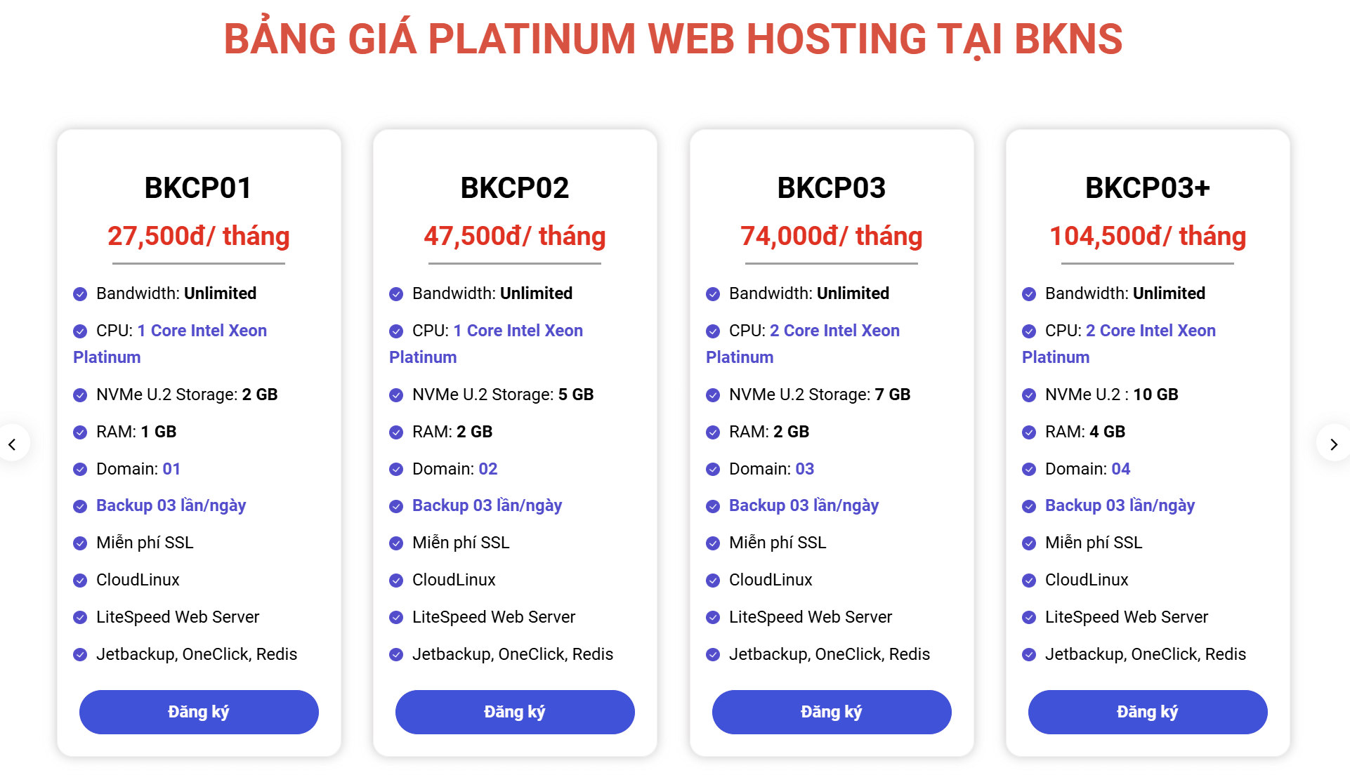 BKNS - Nhà cung cấp Hosting có băng thông tốt