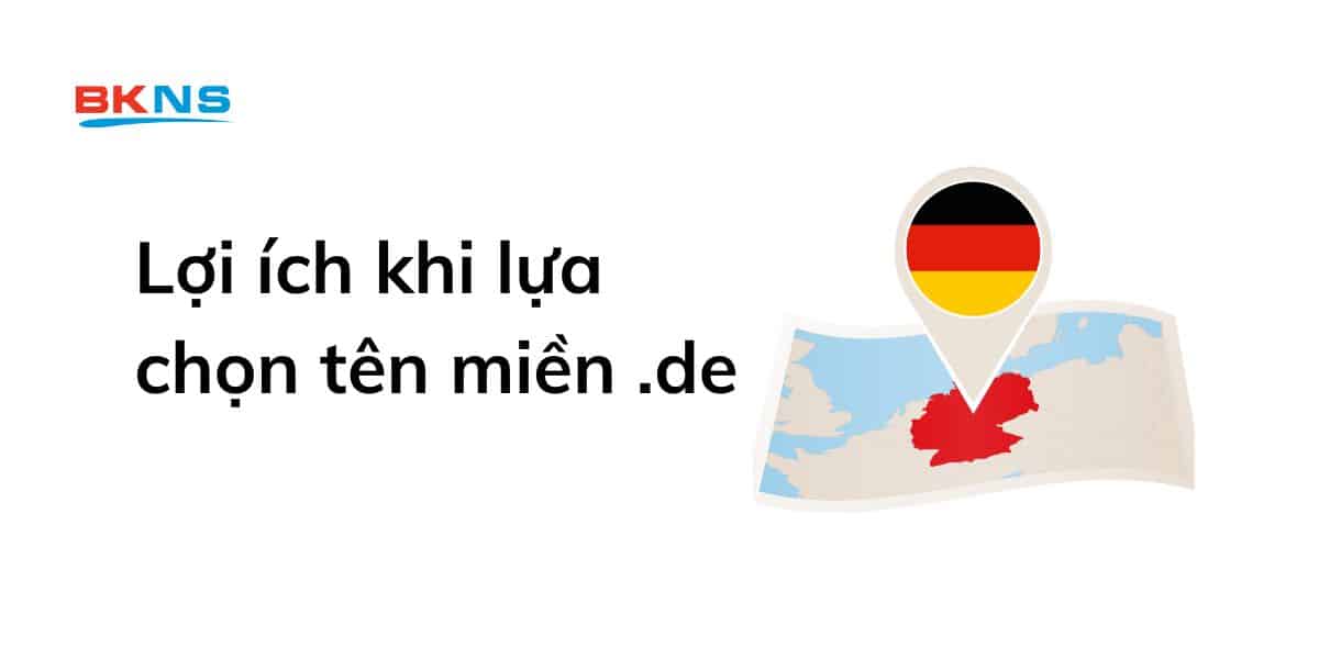 Lợi ích khi lựa chọn tên miền .de