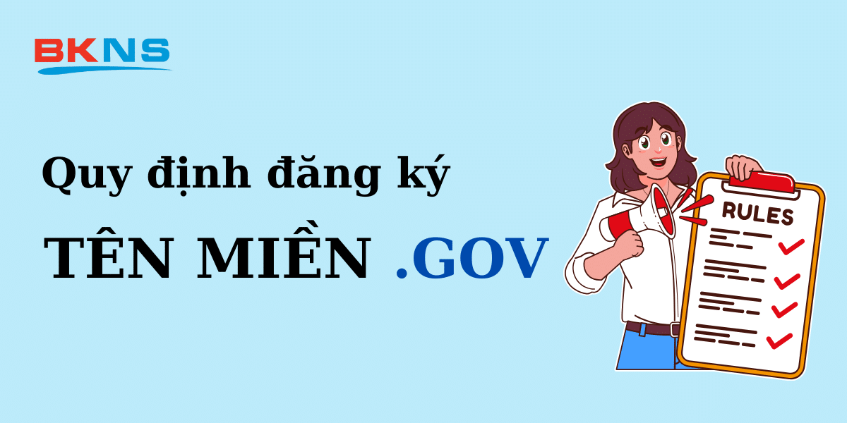 Quy định về đăng ký tên miền đuôi .GOV