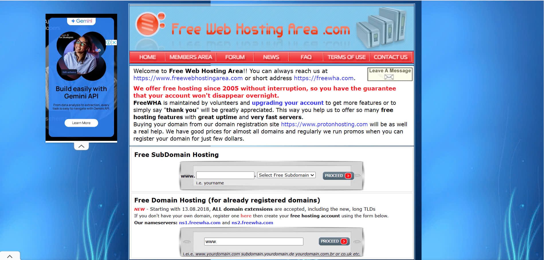 FreewebhostingArea