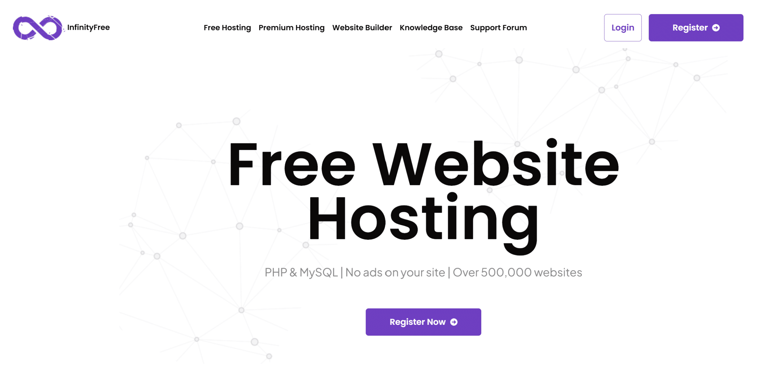 Hosting miễn phí infinityfree