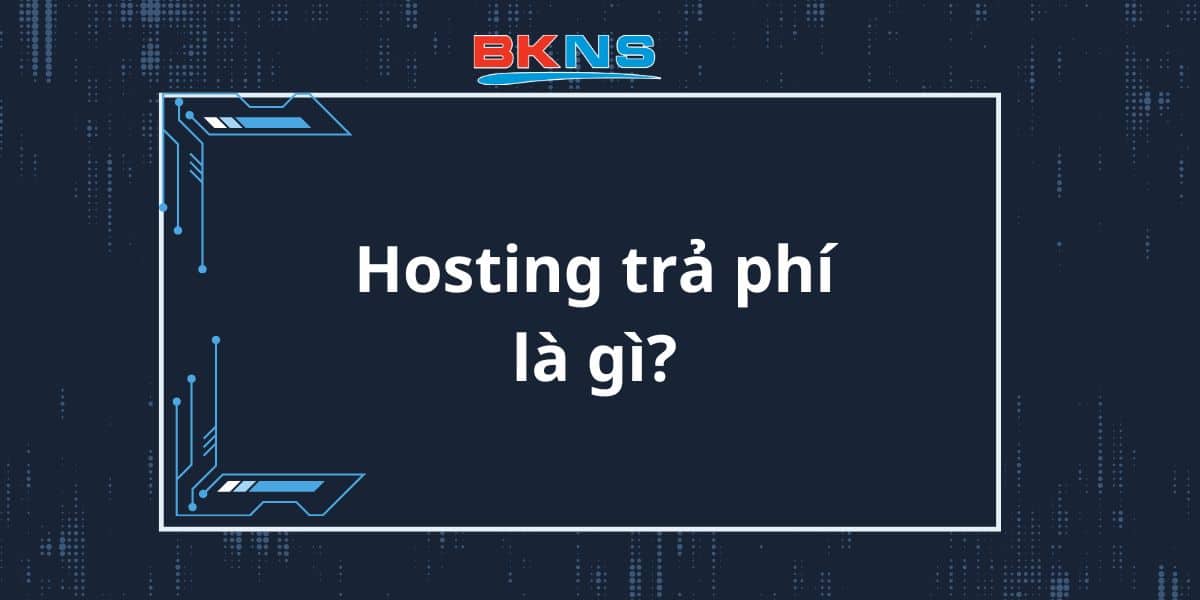 Hosting trả phí là gì?