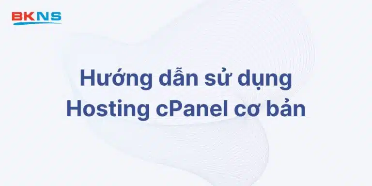 Hướng dẫn sử dụng Hosting cPanel cơ bản cho Newbie