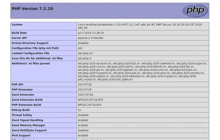 Hướng dẫn cài đặt LAMP trên CentOS 7