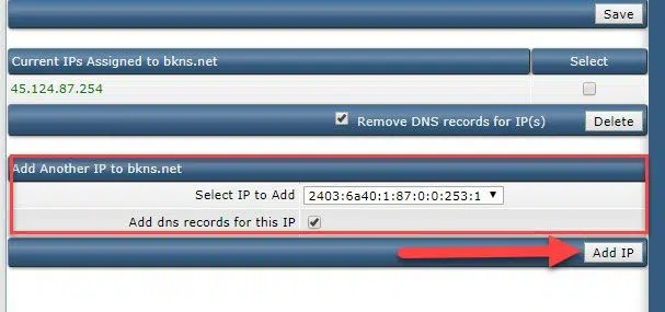 Hướng dẫn cấu hình IPv6 trên DirectAdmin