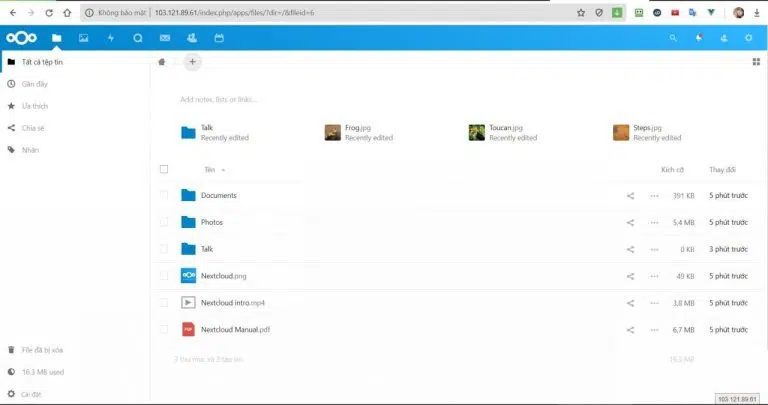 Hướng dẫn cài đặt NextCloud 19 trên Ubuntu 18