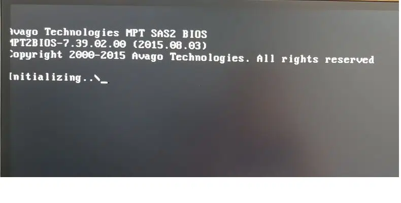 MPT SAS2 BIOS