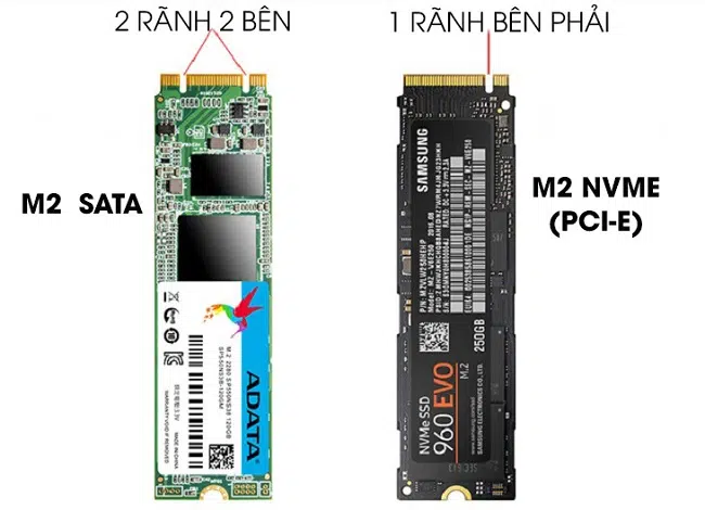 Cách phân biệt nhanh các loại ổ cứng SSD