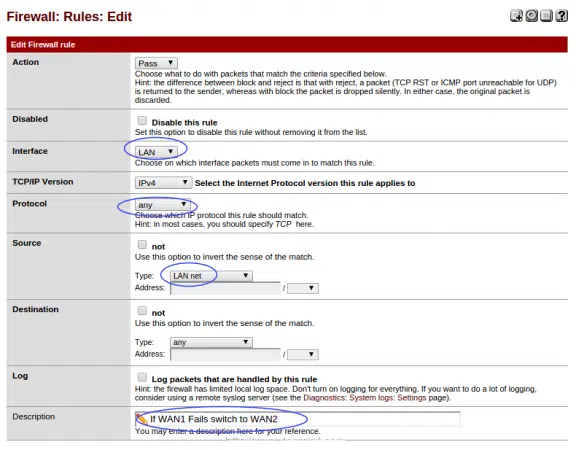 Cài đặt Failover trên nền tảng pfSense 18