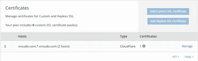 Hướng dẫn cài SSL trên CloudFlare nhanh, đơn giản