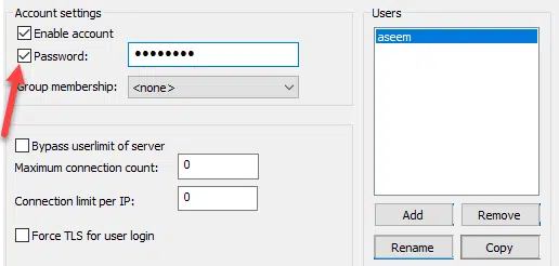 Cấu hình máy chủ FileZilla FTP 1