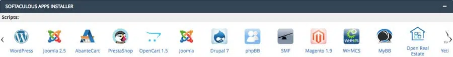 auto installer trong cpanel