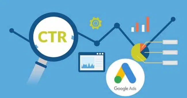 CTR trong Adwords được đo bằng số lần nhấp vào quảng cáo trên số lần hiển thị quảng cáo đó