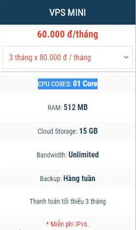 [TOP 5] Dịch vụ VPS free (VPS miễn phí) – Bạn đã biết?