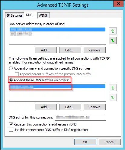 DNS Suffix là gì?