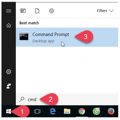 Đổi IP Address qua Command Prompt cũng là một thủ thuật để xóa DNS Cache