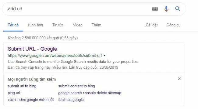 Đưa website của bạn lên Google