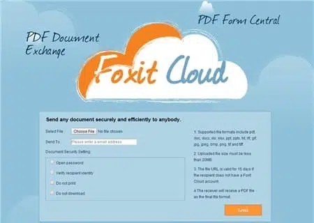 Foxit Cloud là một kho dữ liệu có độ tin cậy tuyệt đối