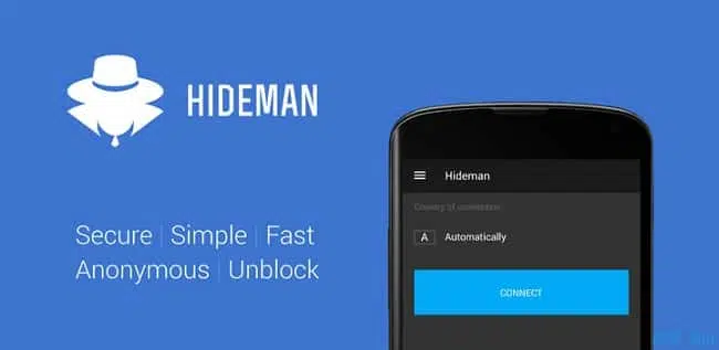 Free VPN với  HideME VPN