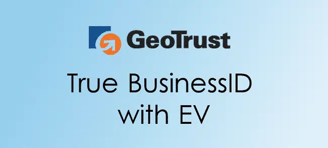 GeoTrust True BusinessID