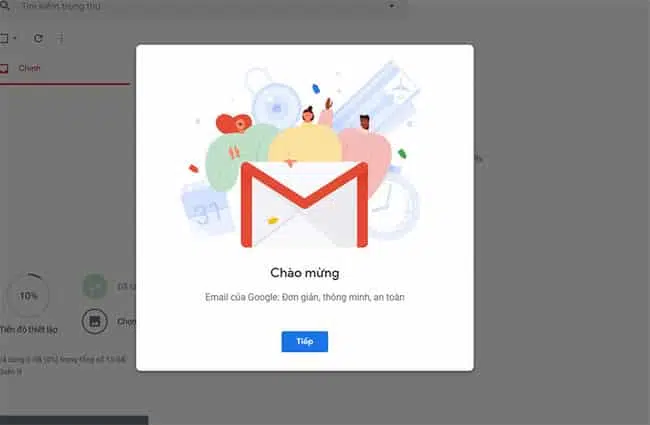 Hoàn thành việc sử dụng chế độ ẩn danh để tạo email không cần số điện thoại