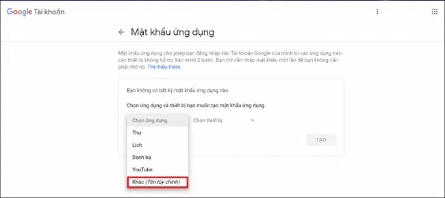 Hướng cấu hình SMTP Gmail 3