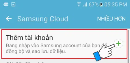 Hướng dẫn sử dụng Samsung Cloud để sao lưu dữ liệu 1