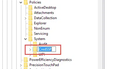 Khắc phục lỗi this could be due to credssp encryption oracle remediation 4