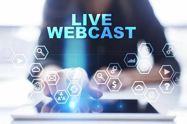 Live webcast sẽ yêu cầu một số thiết bị bổ trợ trong đó có một máy tính cố định