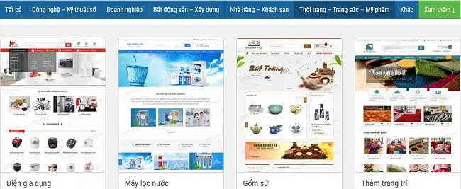 Nên chọn công ty thiết kế website nội thất nào tốt?