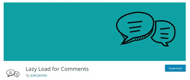 Plugin tăng tốc cho wordpress với Lazy Load for Comments