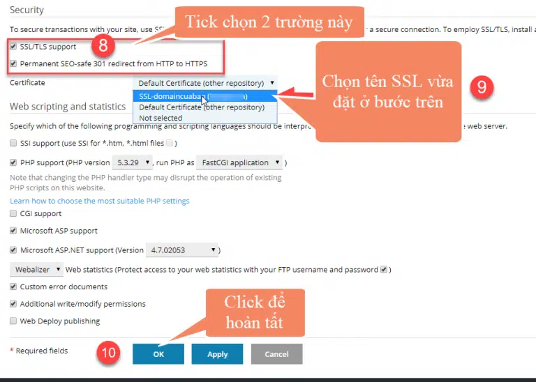 Hướng dẫn cài đặt SSL trên Plesk nhanh, dễ dàng nhất