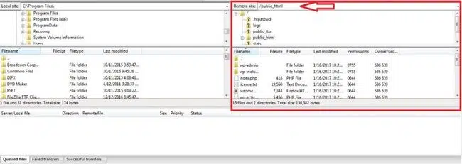 Sử dụng filezilla chỉnh sửa File