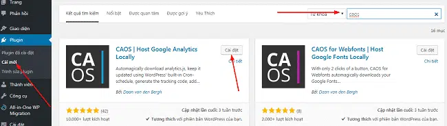 Sửa lỗi Leverage browser caching bằng cách tải và lưu tập tin JS Google Analytics 1