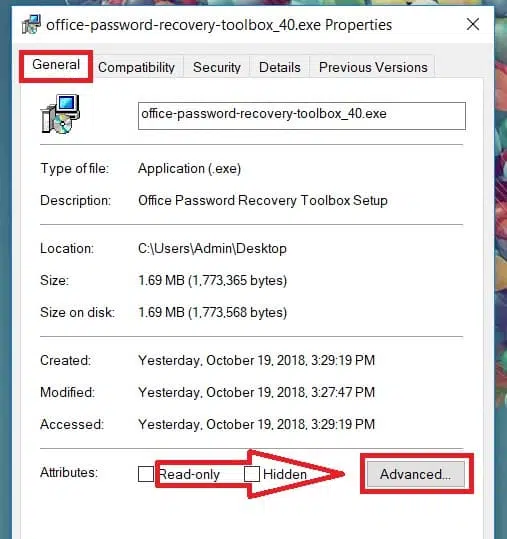 Tắt mã hoá dữ liệu để sửa lỗi lỗi access is denied win 10 2