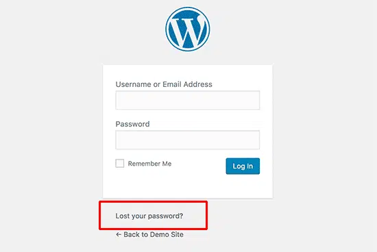 Thay đổi mật khẩu wordpress khi bị quên mật khẩu