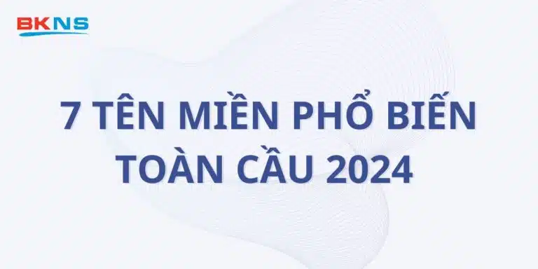 7 tên miền phổ biến