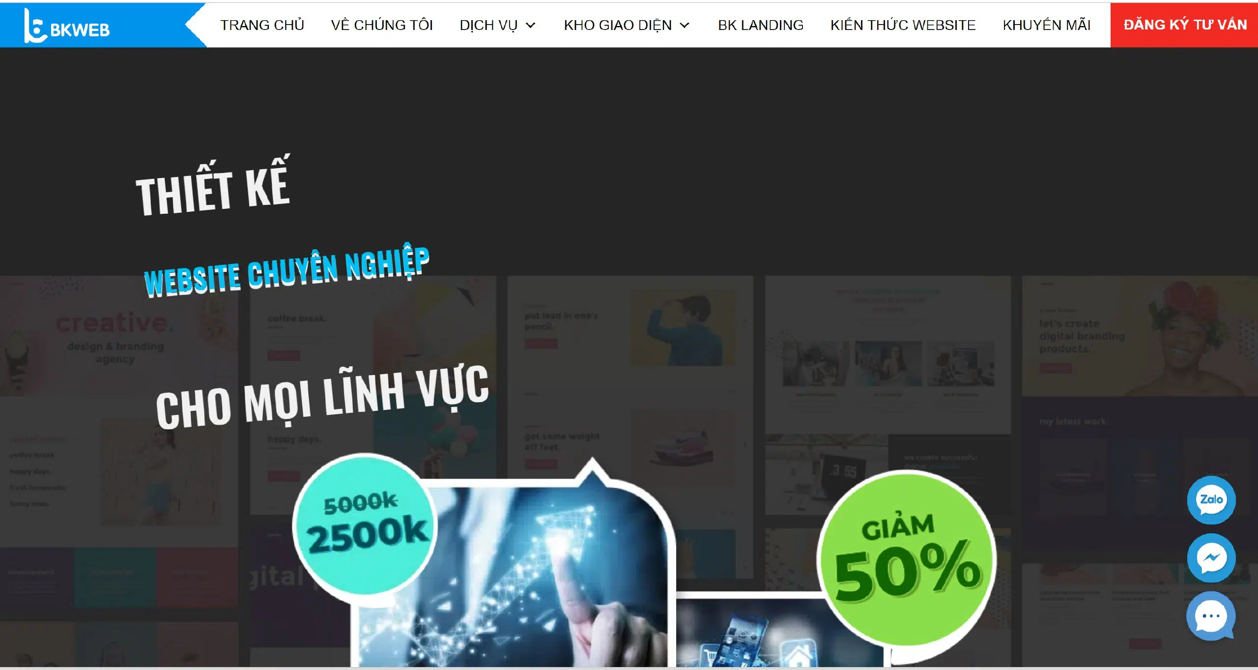 Trang web của BKWeb