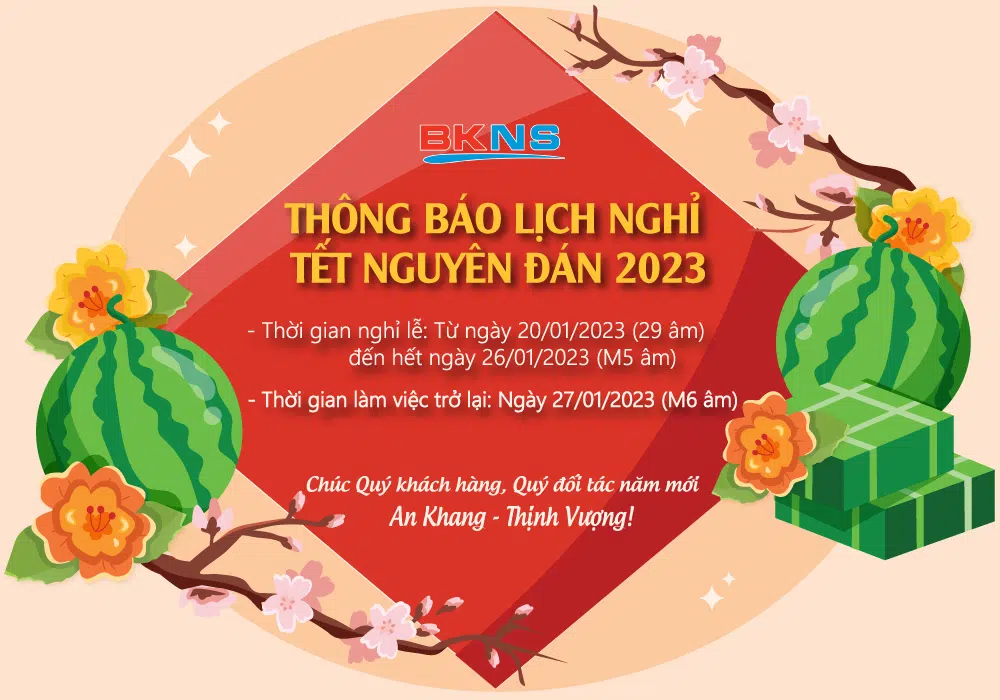 thông báo nghỉ tết âm