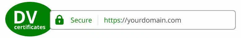 DV SSL thích hợp với các website quy mô nhỏ, không quá chú trọng đến mức độ bảo mật