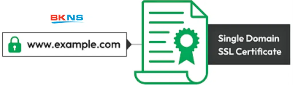 Single-domain SSL certificate