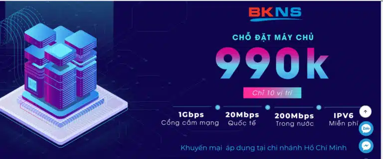 Những lý do khiến bạn nên thuê chỗ đặt máy chủ VNPT