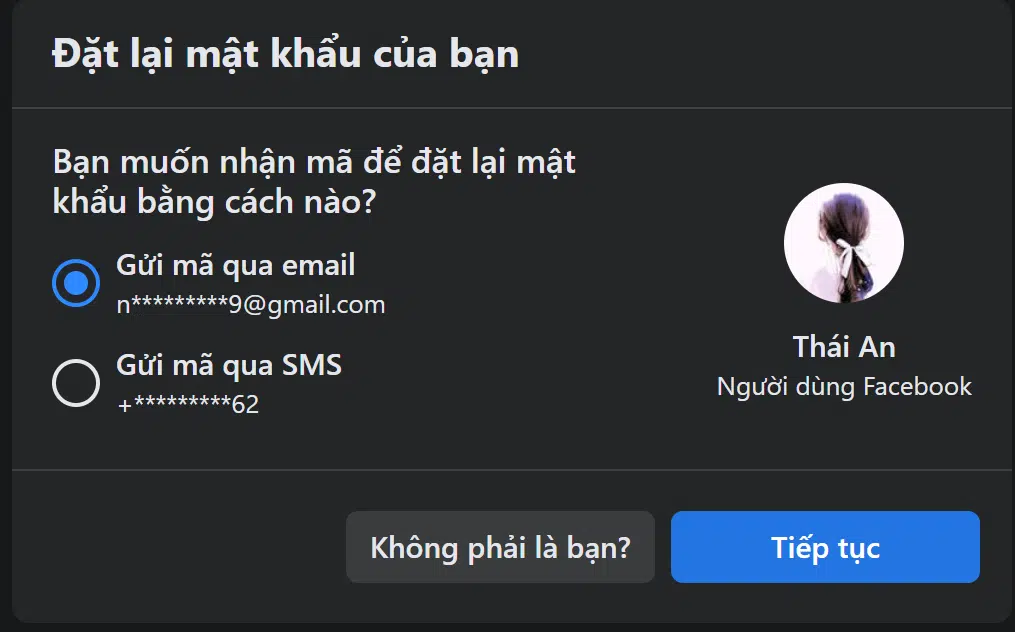 bước 4 sử dụng email