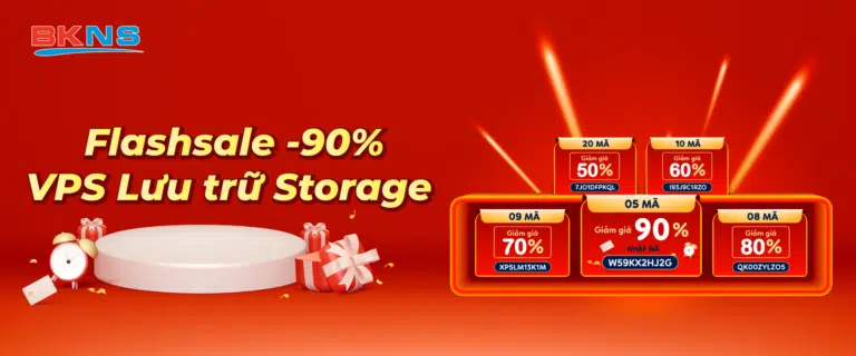 KHUYẾN MẠI FLASH SALES 24H VPS LƯU TRỮ (VPS STORAGE)