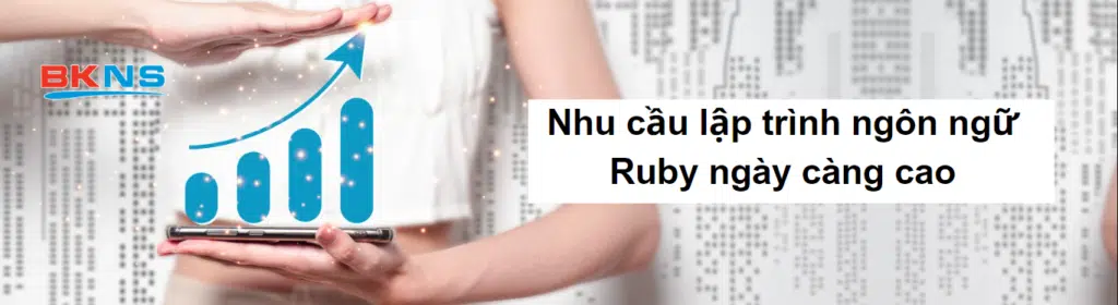 Nhu cầu lập trình ngôn ngữ Ruby ngày càng cao