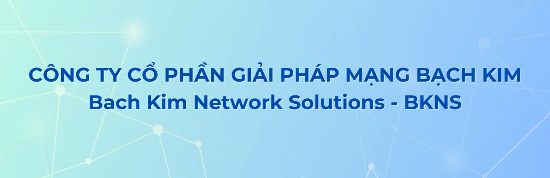 CÔNG TY CỔ PHẦN GIẢI PHÁP MẠNG BẠCH KIM