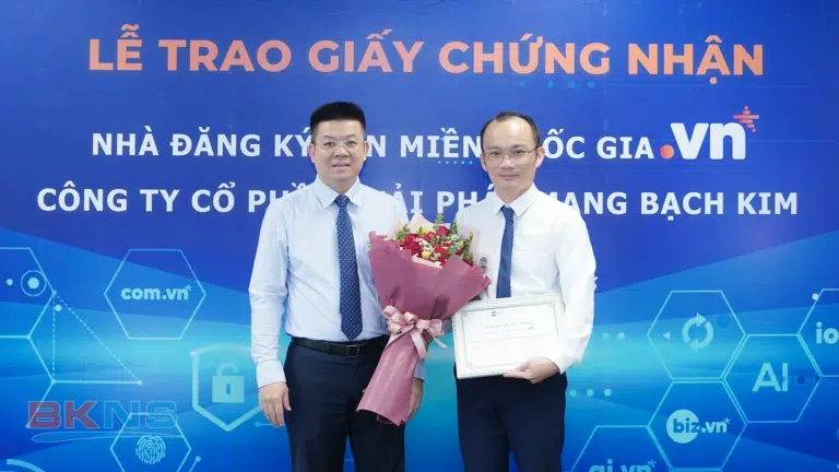 Giấy chứng nhận tên miền “.vn”