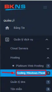 Chọn gói Hosting Windows Plesk