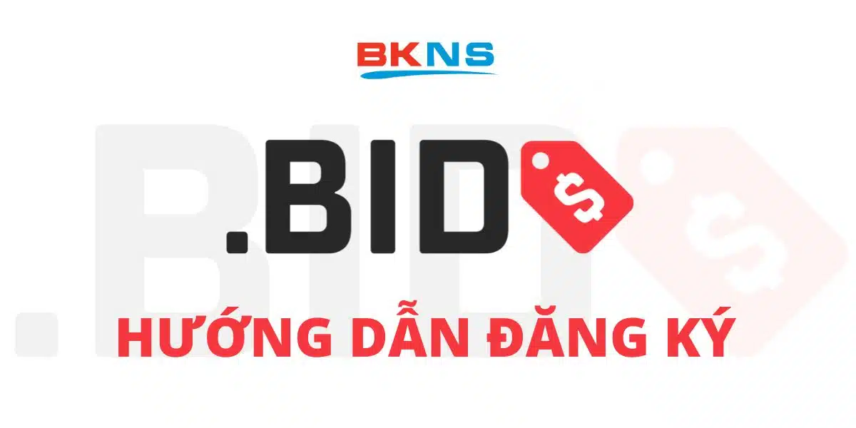 Hướng dẫn đăng ký tên miền .bid