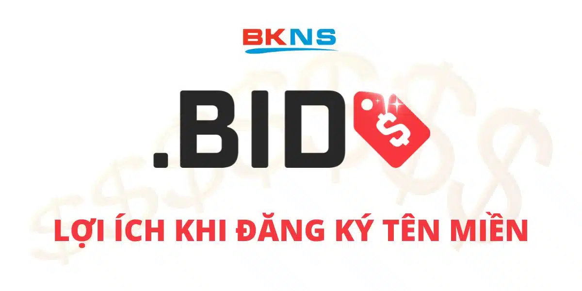 Lợi ích khi đăng ký tên miền .bid